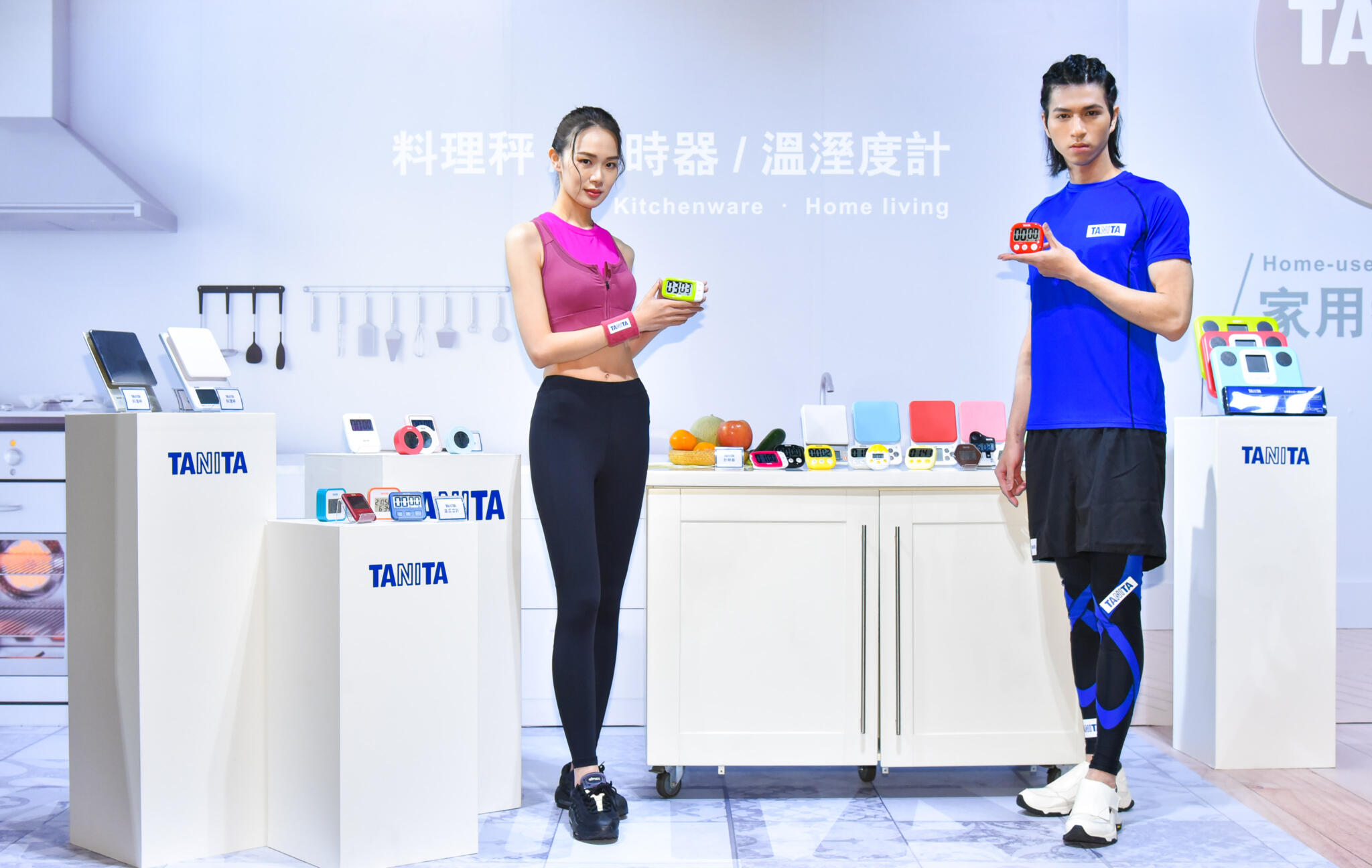 力邀球后戴資穎成品牌代言人 TANITA全球熱銷破億台再推旗艦新機 62 居家系列商品,包含料理秤、計時器、溫濕度計和料理溫度計TANITA提供