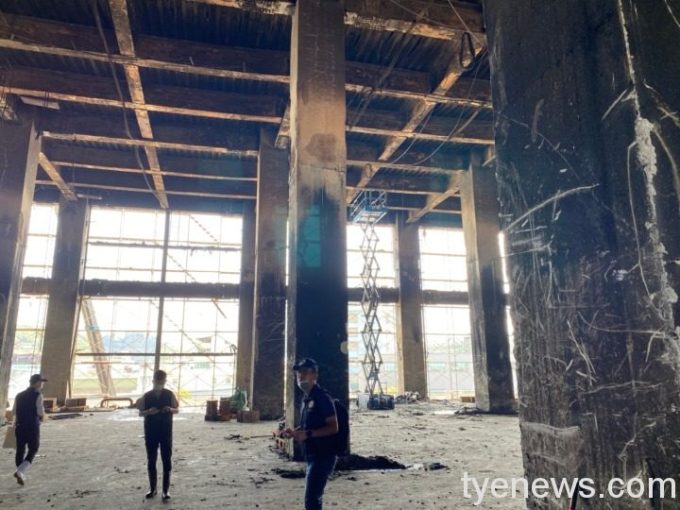 桃市環保局依空污法及廢清法規定已對業者開罰600萬元。圖:桃園環保局提供