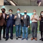 ▲國發會龔明鑫主任委員(右4),新創總會長陳清港(左3)與出席貴賓為展期揭開序幕。(圖/國發會提供)