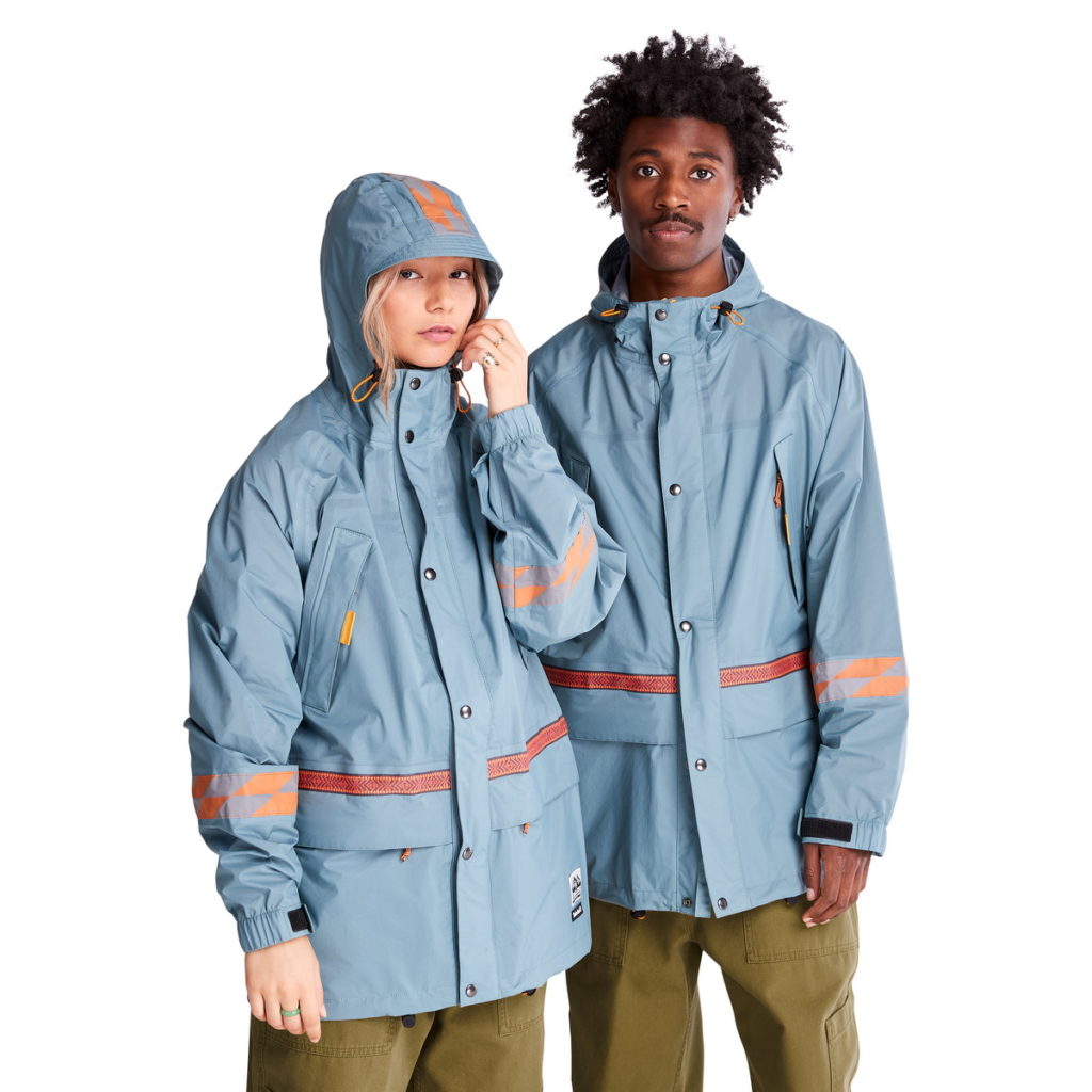 Bee Line x Timberland 3 Layer Parka_Front Model