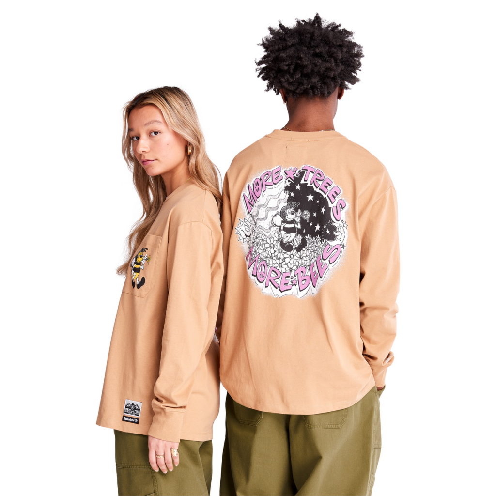 Bee Line x Timberland Graphic Longsleeve Tee_Cartouche