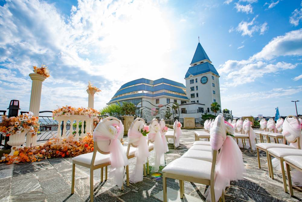 在海邊結婚!淡水福容大飯店滿足結婚的所有願望 54 圖5.淡水福容 異國風情戶外證婚場地 1