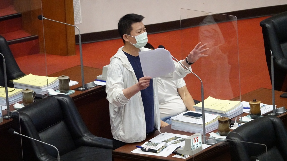 高市議員曾俊傑 要求水利局防災「0失誤」