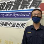 ▲男子受詐騙集團威脅，欲交付一萬元遊戲點數序號，一分局繼中派出所警員施勇任及時發現制止 (圖/台中市警察局 提供)