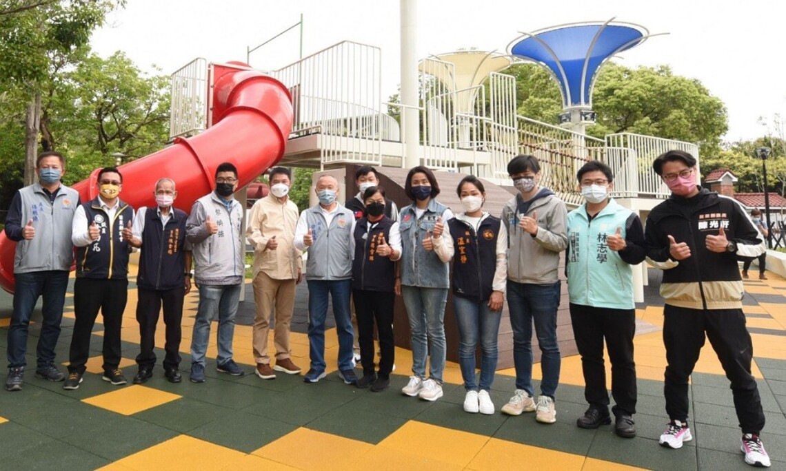 頭份蟠桃公園預定下週開放 「林間尋遊」11項遊憩設施老少咸宜
