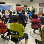 ▲苗栗警分局頭屋分駐所於111年4月20日舉辦「社區治安會議」,聽取民眾建言 (圖/苗栗縣警察局 提供)