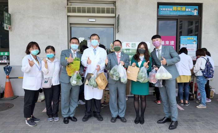 展現綠色行動力 奇美醫舉辦小農市集關懷弱勢族群