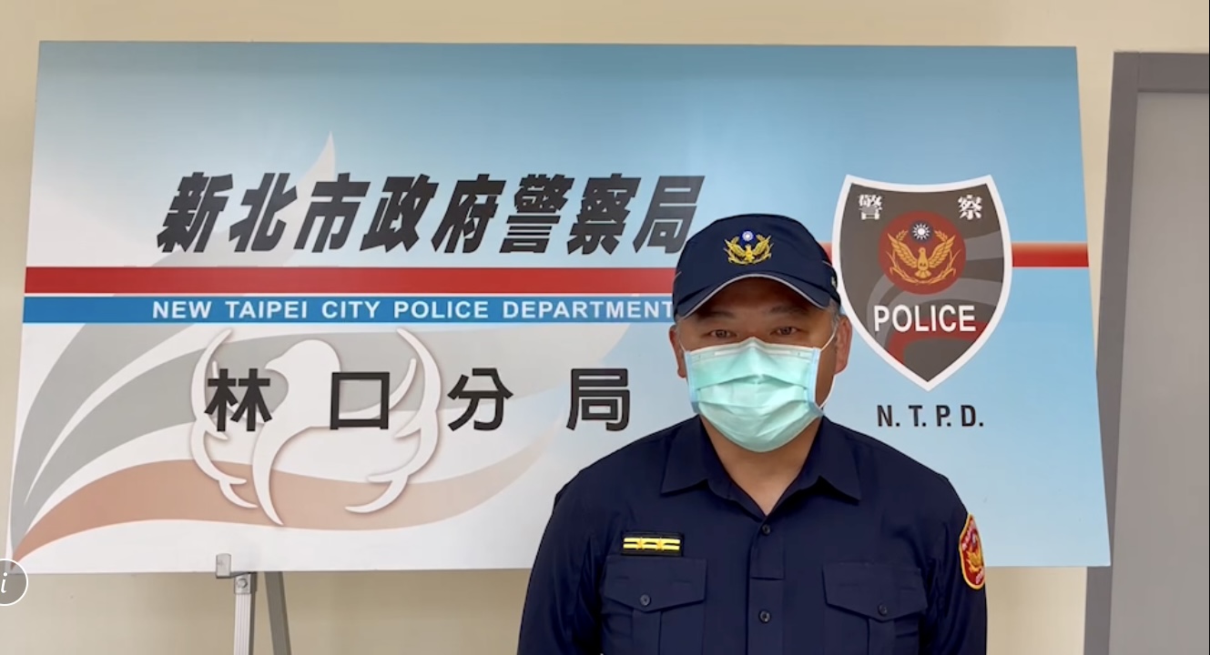 圖片說明:文林所所長陳品欣說明案情畫面。(記者趙靜姸翻攝)