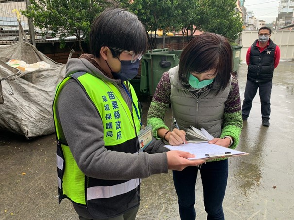 苗栗縣落實垃圾分類 巡檢加強廚餘回收