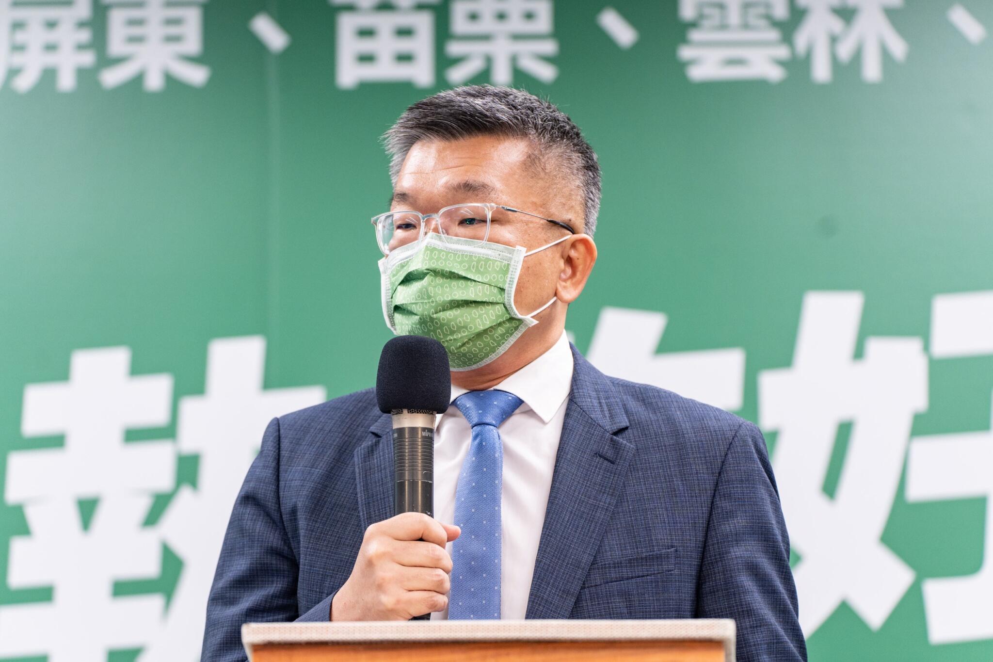民進黨提名周春米、徐定禎、劉建國、蔡其昌 蔡英文:力拼綠色執政 97 蔡其昌