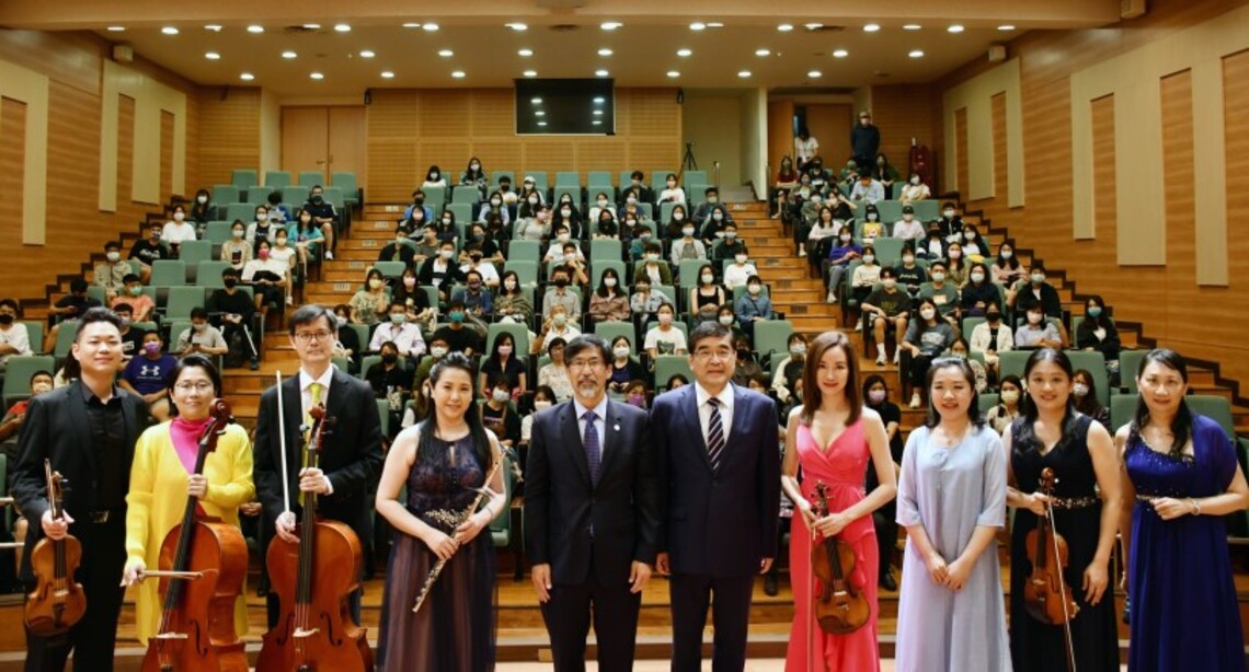 國際級音樂饗宴高醫大登場! 「台灣耶魯室內樂團」交流音樂會引熱烈迴響