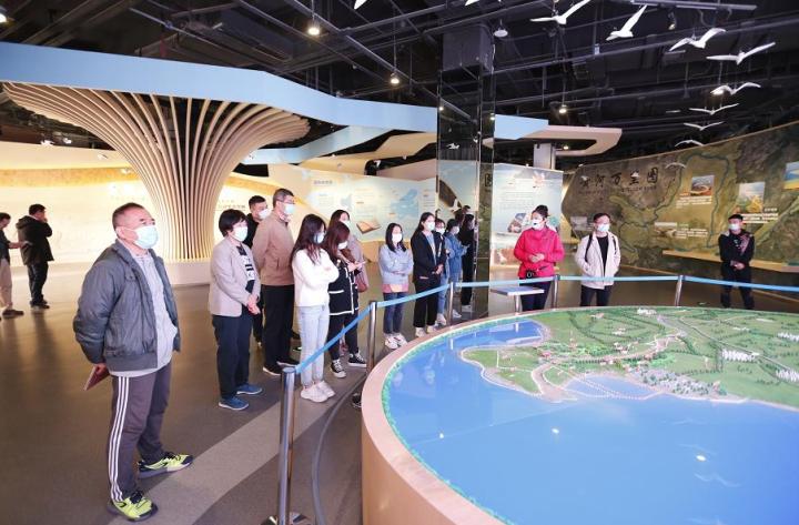 【有片】台港澳媒體5G+VR線上線下 共探黃河口生態旅遊區 20 記者探秘黃河口生態旅遊區