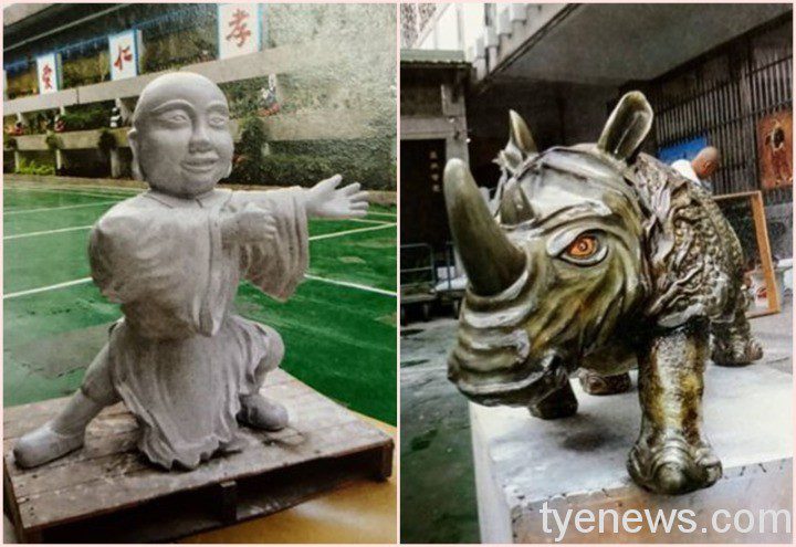 更生人進出監獄23年頓然悔悟 斬除毒癮沉浸浮雕藝術 9 3 7