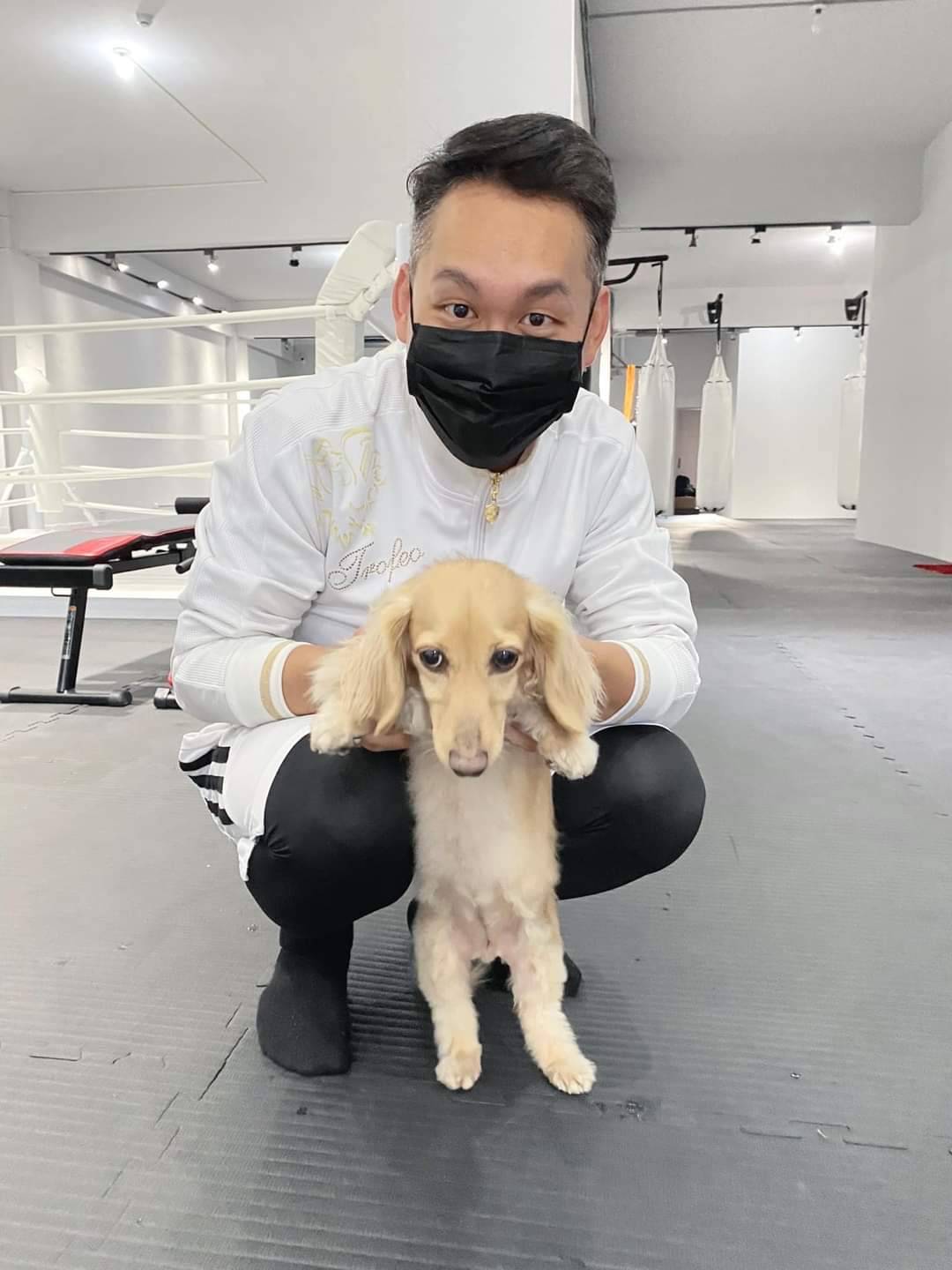 圖片說明：中壢區議員候選人林昭印驚傳已打三劑也中招，目前在家居隔。(記者宋紹誠翻攝)