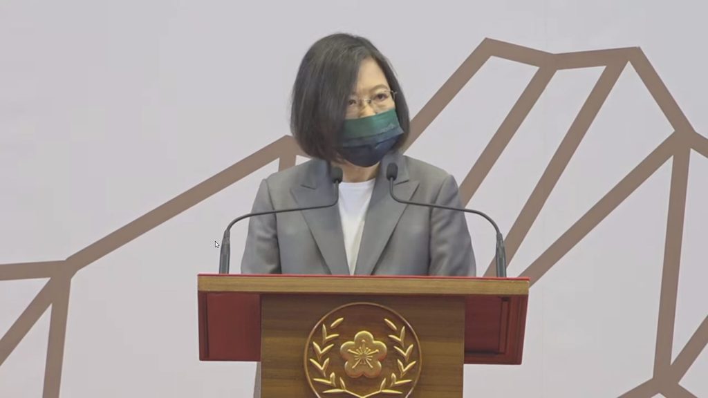 總統蔡英文致詞
