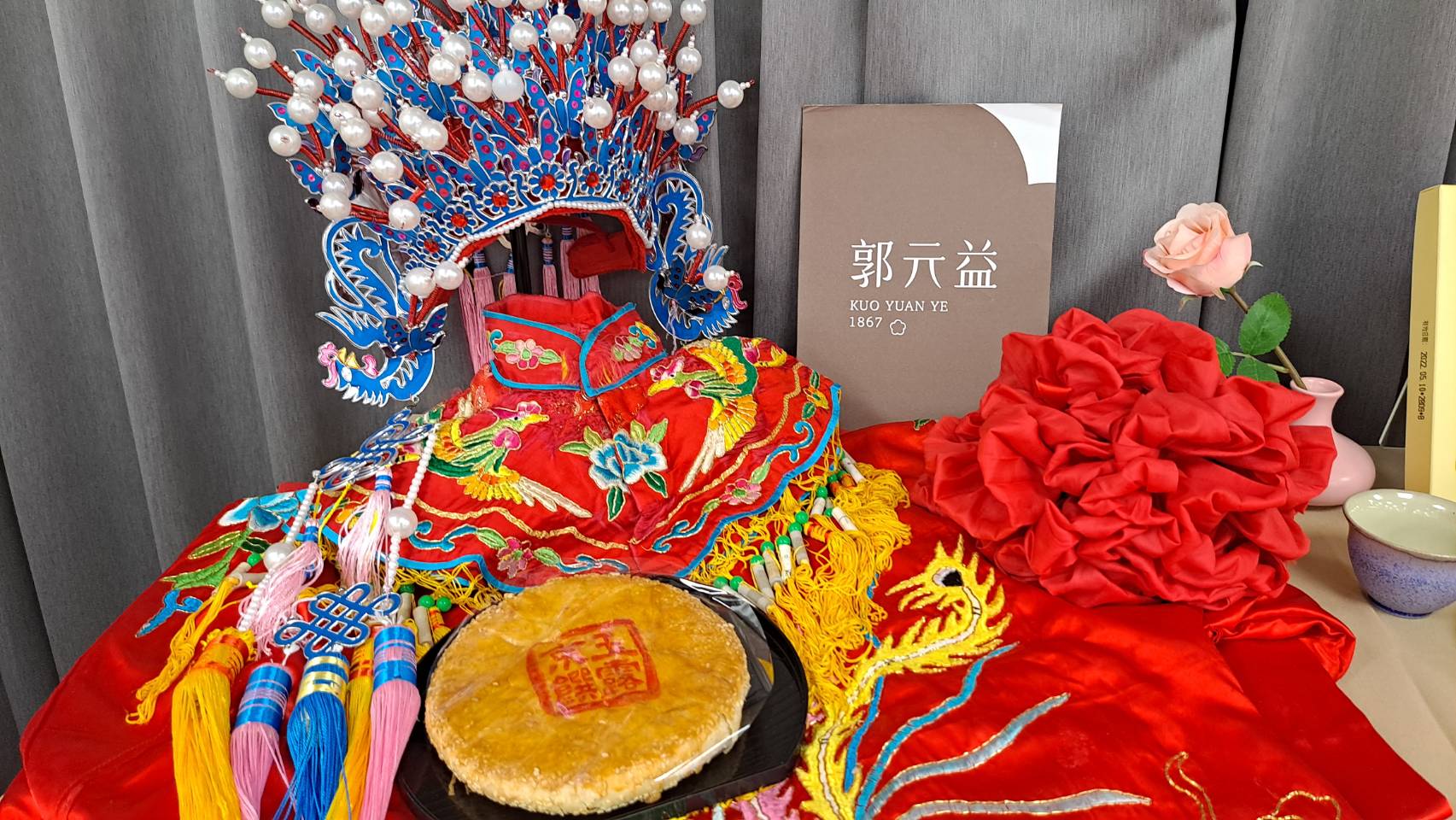 ▲具特色的臺灣餅。(圖/張嘉誠攝影)