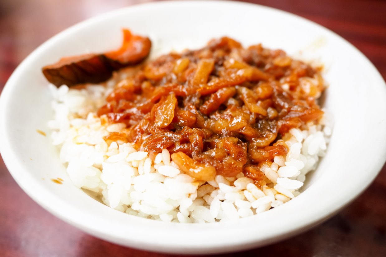Taiwanese,Food,:,Braised,Pork,On,Rice