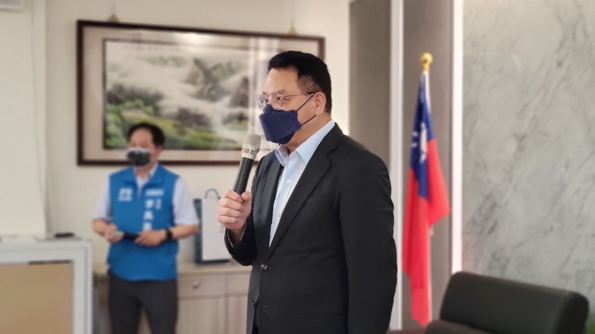 圖片說明:圖為國民黨新竹市長參選人林耕仁。(圖:記者宋紹誠翻攝自林耕仁臉書)