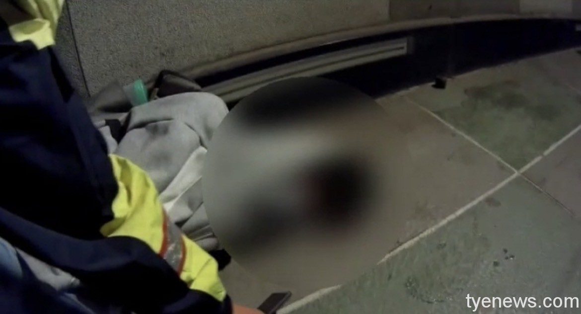女子路倒涵洞情況危急 熱心警民合作助送醫 13 S 106643512