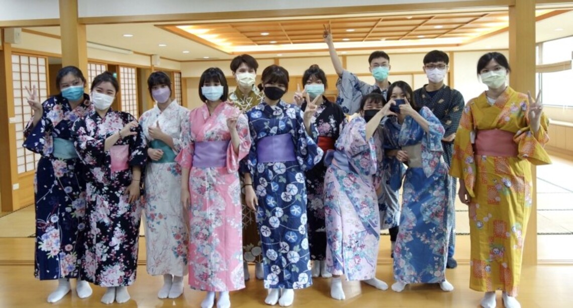 濃厚日式風情彷彿置身國外 義守大學應日系「和風祭」 日本文化情境教室登場