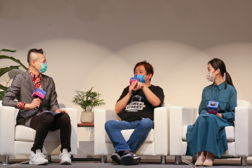 TDI台灣夢幻學院於4月30日舉辦【夢幻節大師講座】邀請12位重磅師資為夢想啟航,為讓更多懷抱夢想的學員皆有機會圓夢,宣布延長報名日期至6月5日止,講師由左至右為TDI台灣夢幻學院戲劇總監陳金煌、導演瞿友寧、演員盛平(圖由TDI台灣夢幻學院提供)