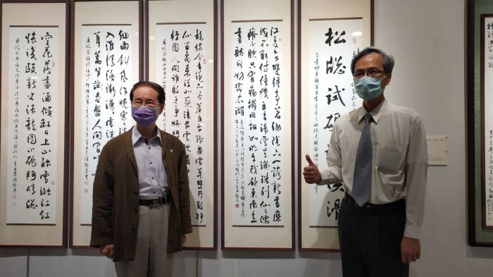 彰化美學館陳欽忠書法展 5大主題呈現書學歷程