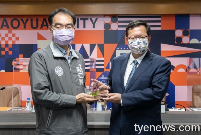 桃市勞動局業務考核第一 鄭文燦:打造宜居宜業城市 20 20220504130904063