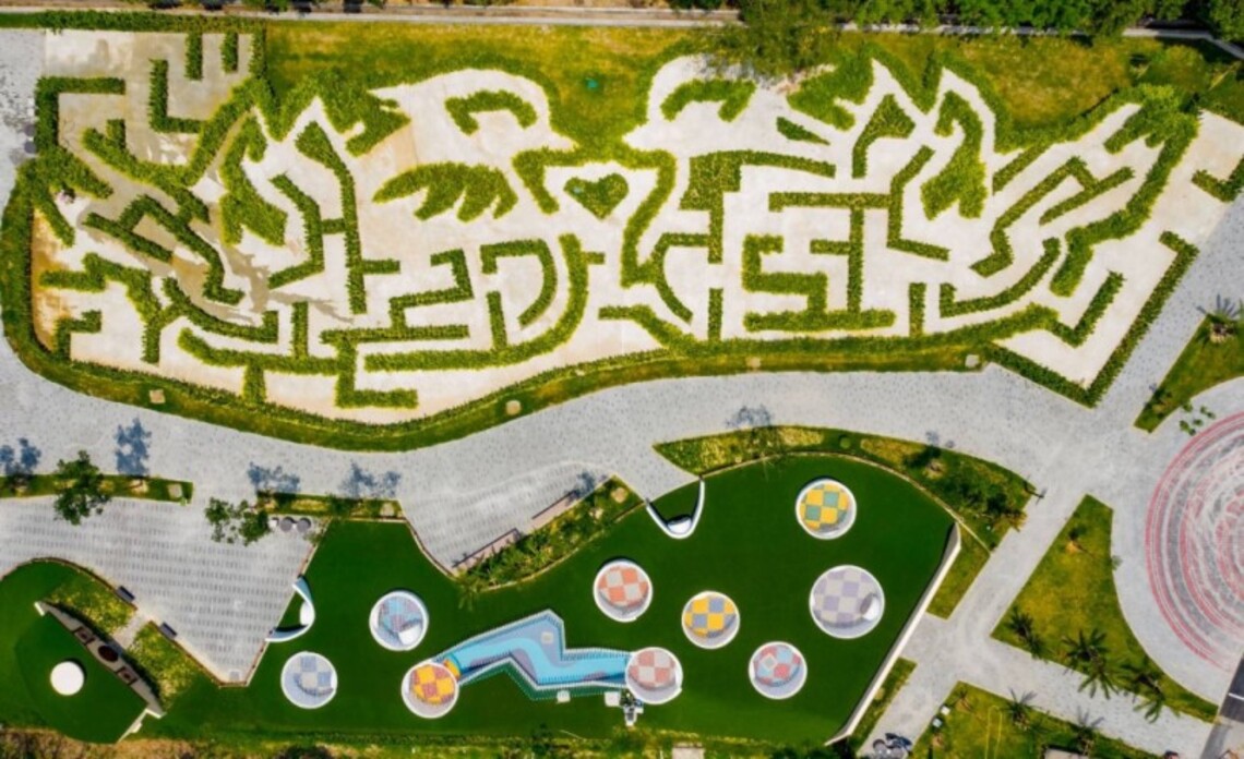為親子旅遊環境再加分 澄清湖生態迷宮花園獲2022建築景觀類園冶獎肯定