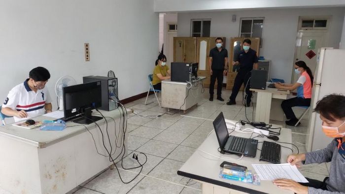 疫情升溫 枋警服務民眾不打烊 異地分流辦公演練