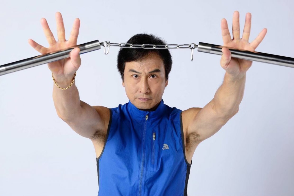 【圖二】知名影星衛子雲致力推廣太極拳、八極拳與有氧氣功，盼結合NFT形式永恆保存武術精髓。