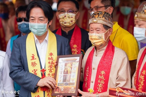 車城福安宮開基六甲子建醮 賴清德祈疫情早日退散 18 279514242 5323810557637568 4628217683382066352 n