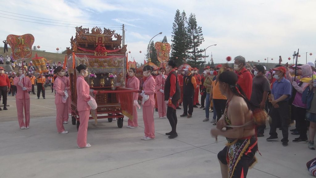 澎湖東衛天后宮盛大迎接四媽祖