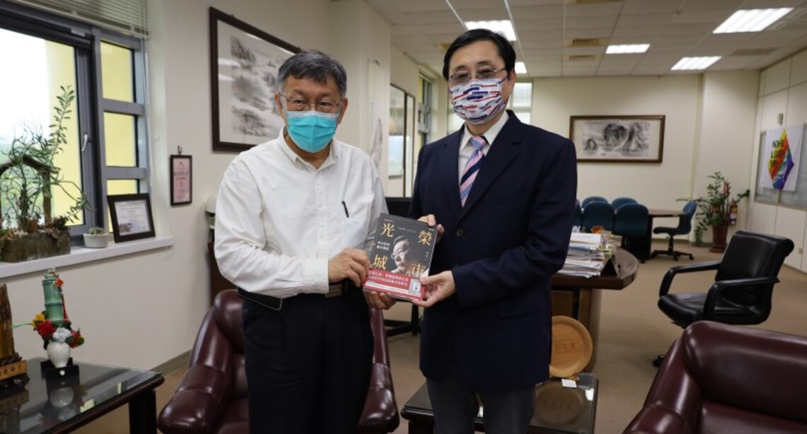 柯文哲以「生死之間」為題 與東大師生分享他近30年的從醫心得與心路歷程