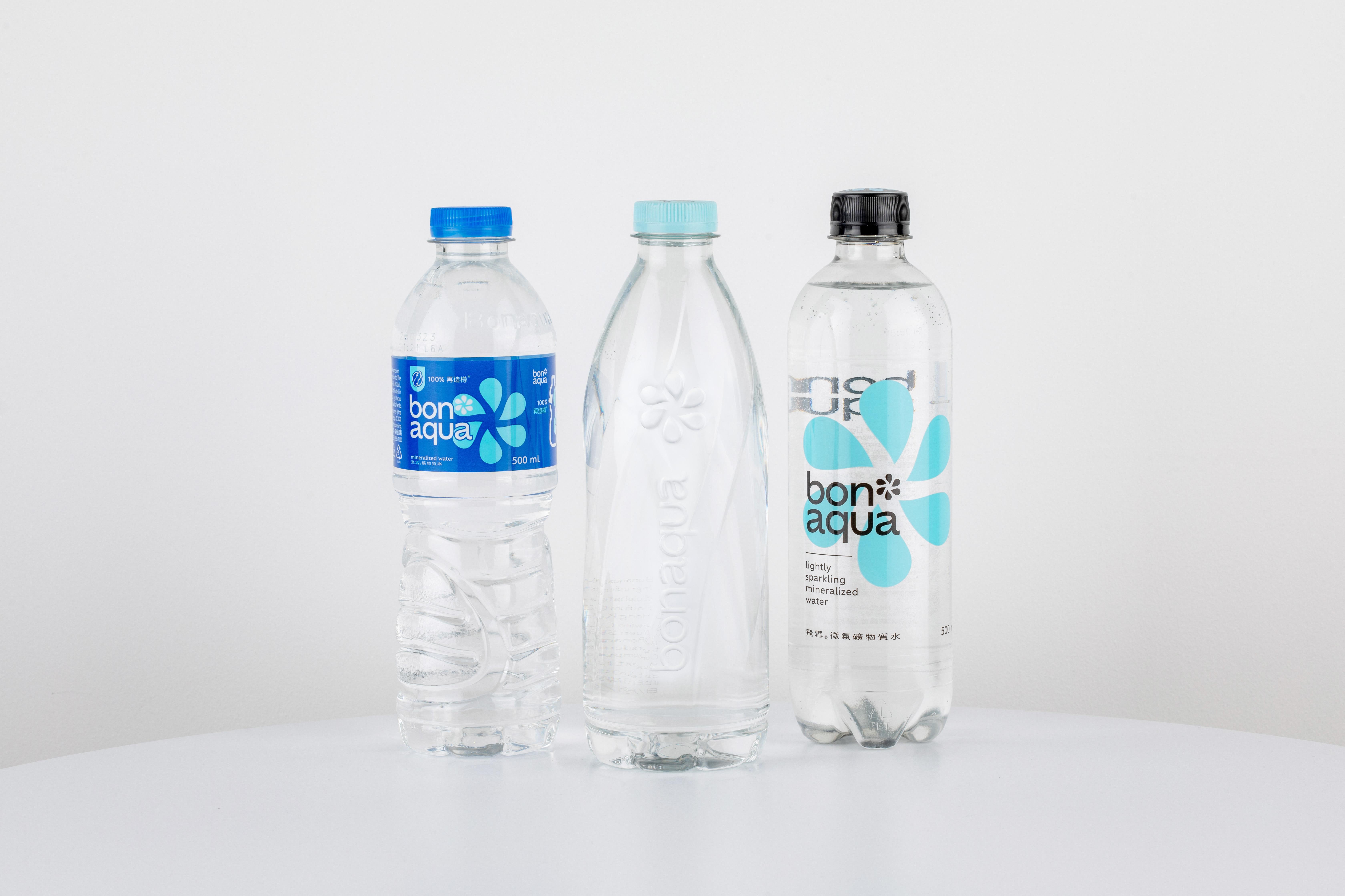 Bonaqua®推出其全球首個可作獨立銷售的無招紙樽裝礦物質水