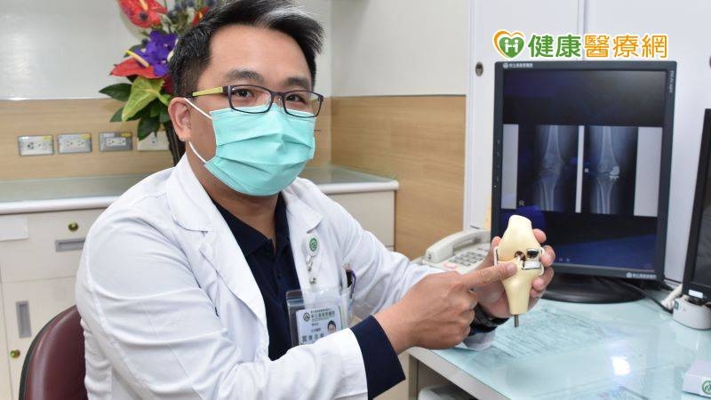 七旬嬤擺脫疼痛! 微創「半套」人工膝關節立功
