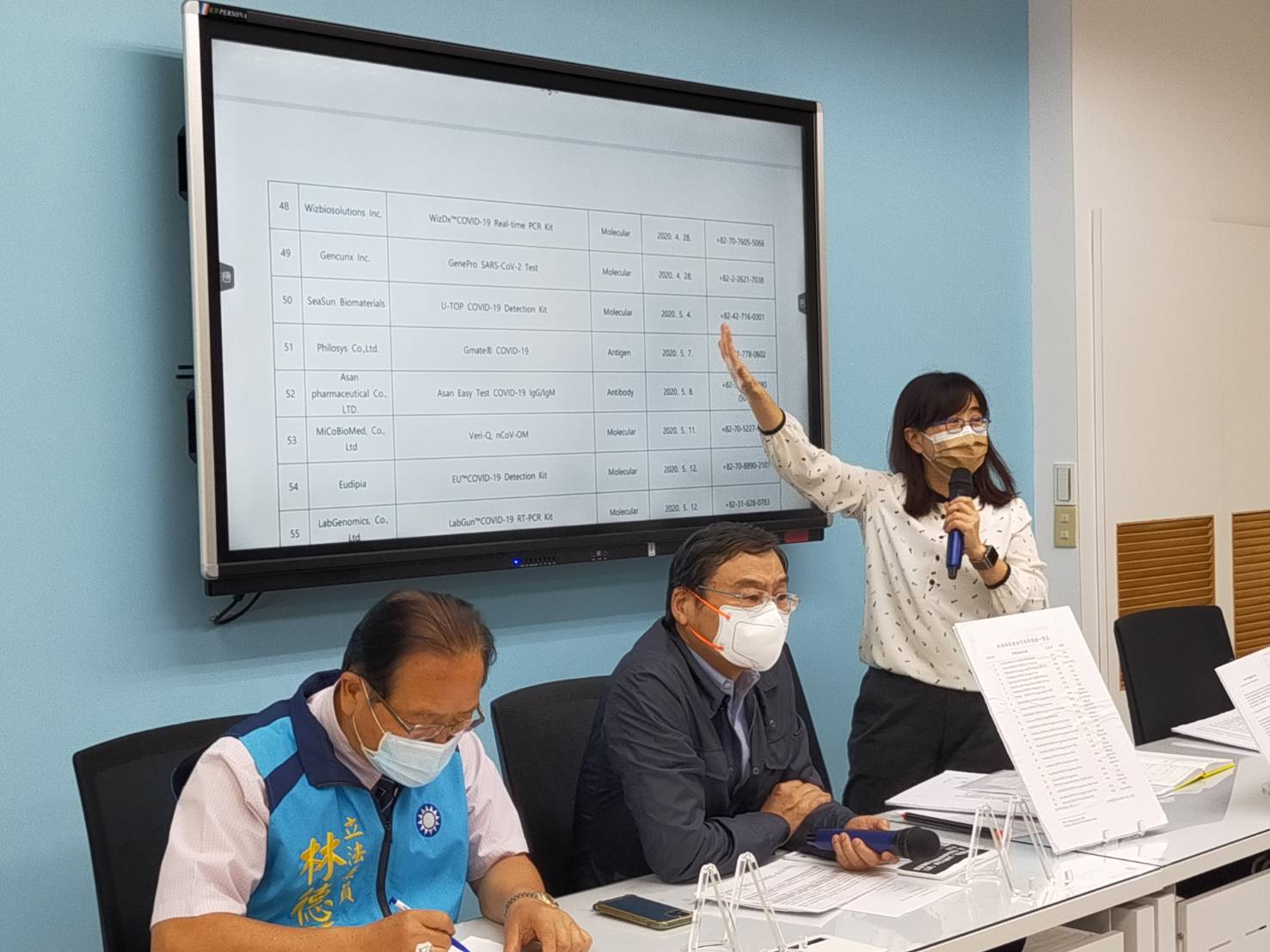 進口唾液快篩/黨團3藍委質疑 福又達快速通過審查有貓膩? 55 3藍委疑福又達進口唾液快篩通過審查有貓膩