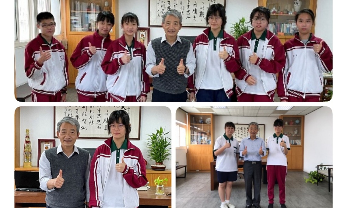 君毅中學寫作教學有成 縣文狀元賽「六連霸、七狀元」 彭芷嫻連續兩年掄元