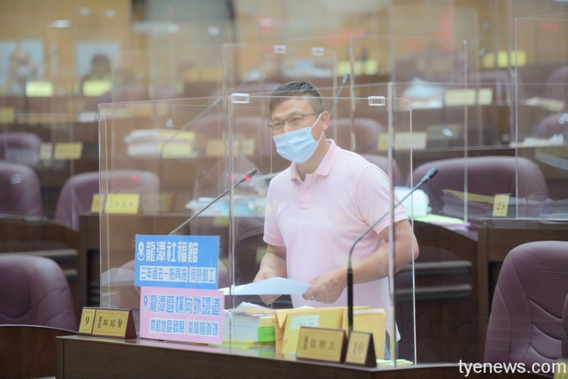 桃園啟動長幼PCR三合一綠色通道 林昭賢問龍潭是否跟進 3 DSC 1629