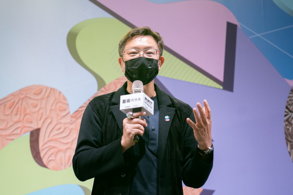 啟雲科技董事長兼執行長丘立全致詞