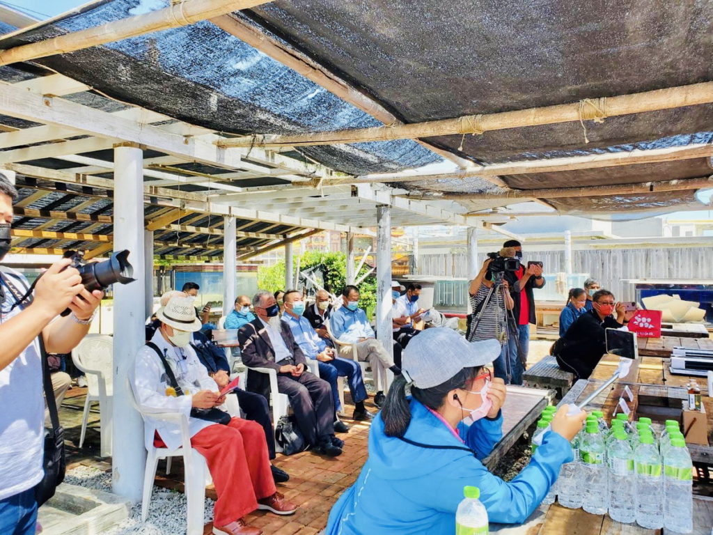 全台首創蕨藻類水產品導入有機養殖