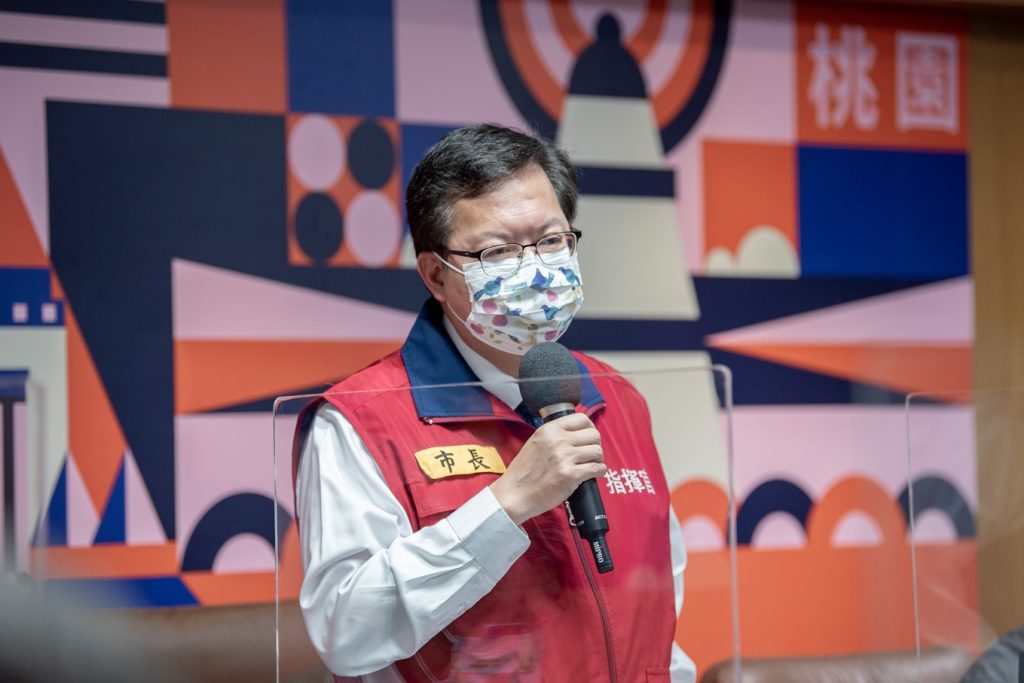 市長表示,桃市府針對長照機構提供抗病毒藥物和快篩試劑,爭取黃金治療時間