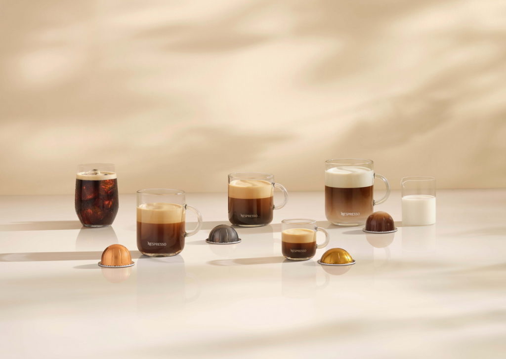 Nespresso高速離心力萃取技術萃取出極致的咖啡精華的同時，產生相較一般美式咖啡更加豐厚的油沫，將完美的咖啡香氣封存舌尖。