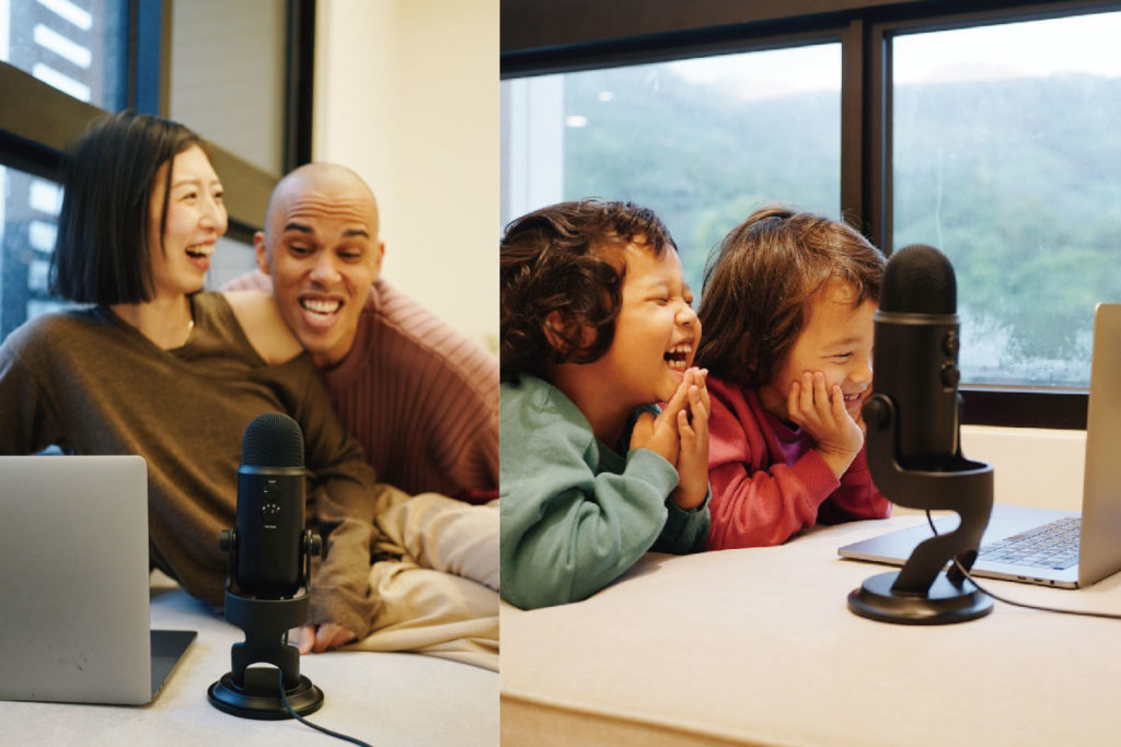 Logitech for Creators 發起「Together We Create創造聲活」全球計畫,台灣知名網紅「Rice & Shine」一家六口分別擁有創作者、夫妻與親子等多重角色,正是介於創作、商務、娛樂與學習等多元聲活需求的代表者。