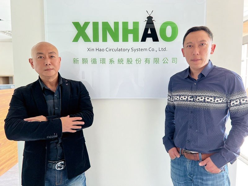 總經理游振德(左)、總監張庭瑜。 總經理游振德(左)、總監張庭瑜。