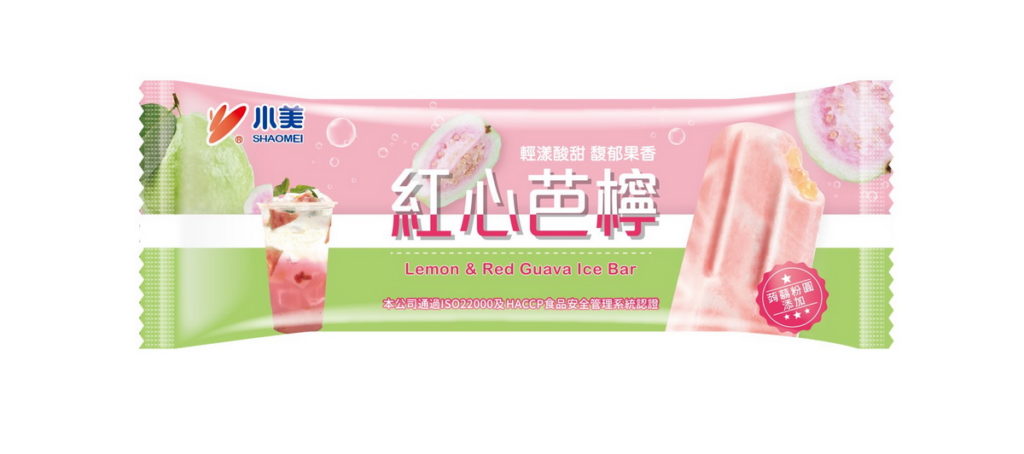 小美紅心芭檸冰棒,NT 35元
