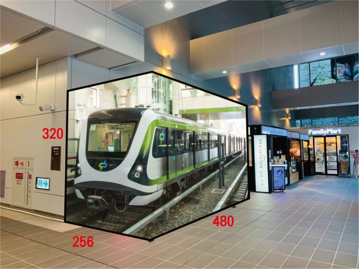 力拚軌道商機!中市捷運站將導入3D屏幕吸引消費人潮