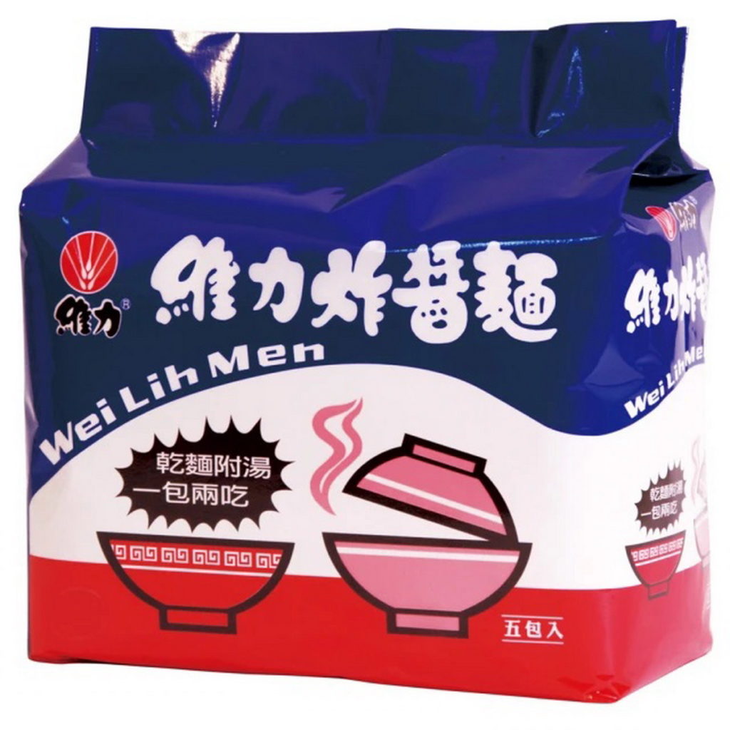 TOP3.【維力】炸醬麵(5包入),75元。