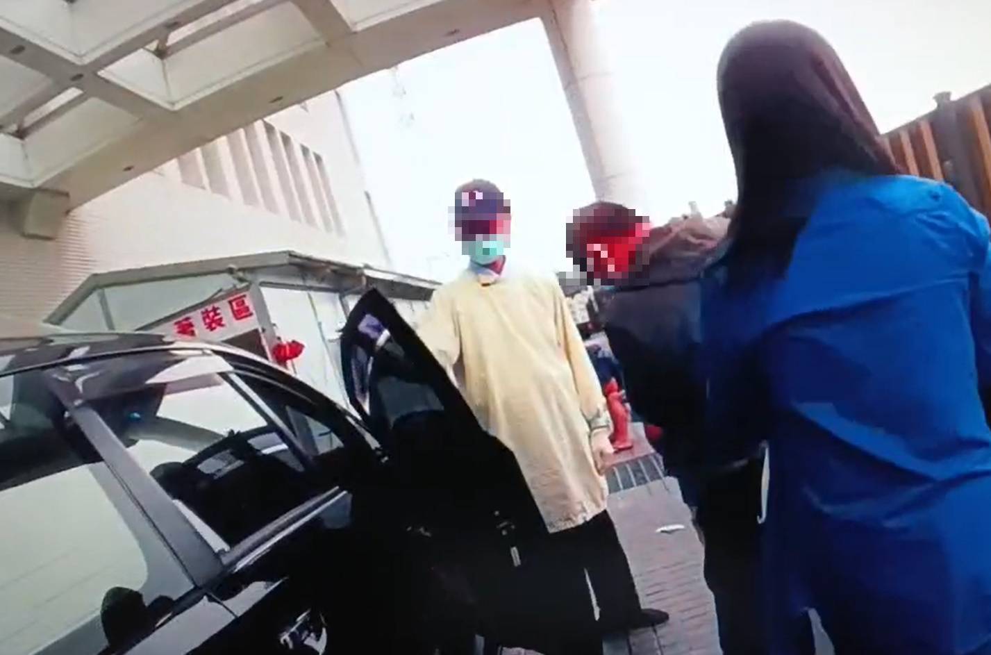 ▲在警車開道下，原本20分鐘路程只花5分鐘即趕到醫院    (圖/台中霧峰分局 提供)