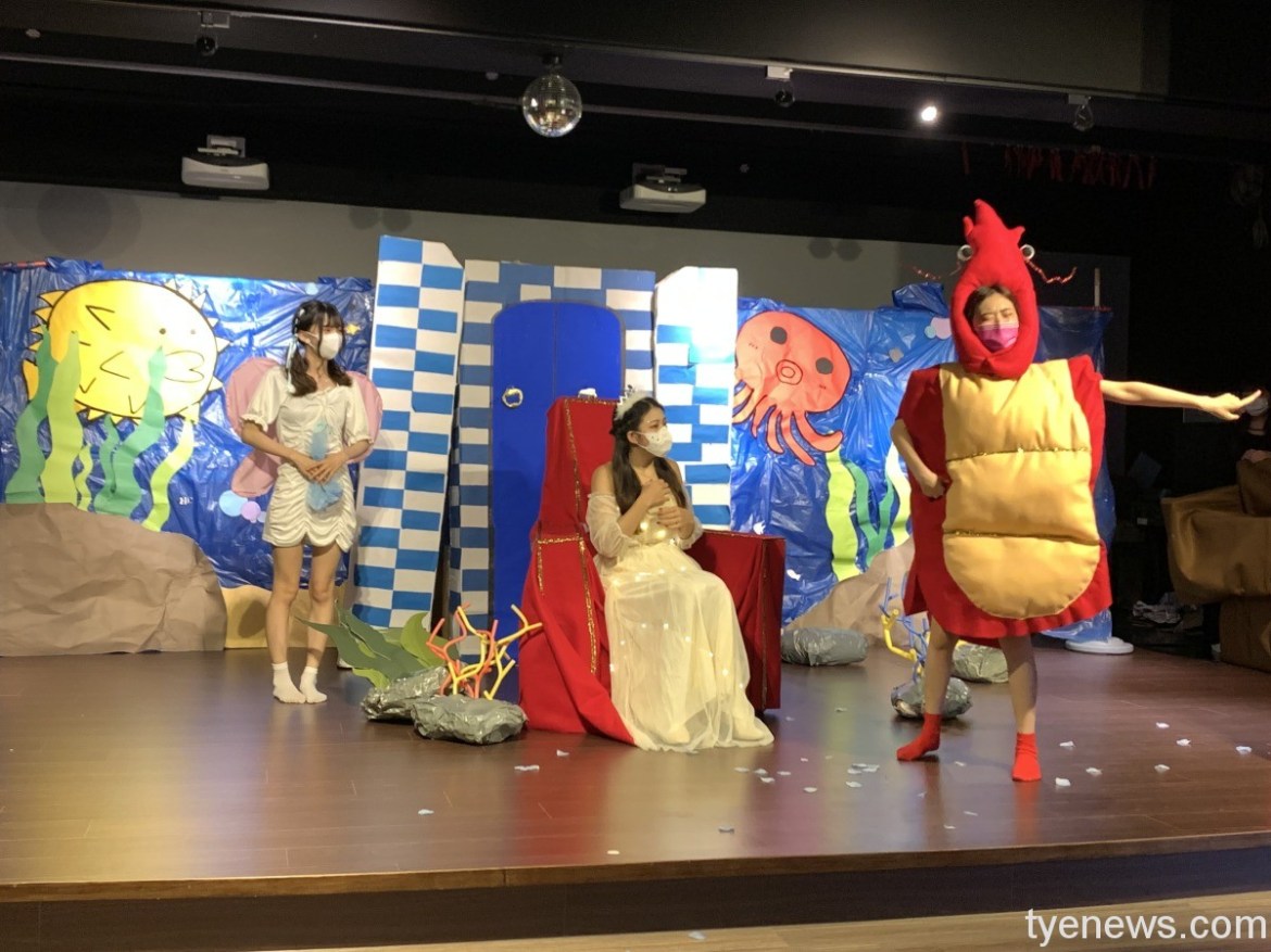 新生醫專幼保科畢業成果發表 以兒童劇傳達海洋保育 16 桃園電子報 小鬥魚與公主