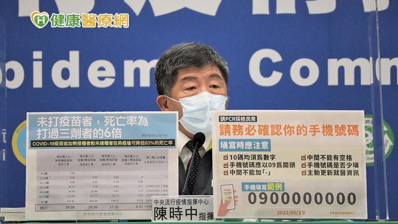 本土飆增9萬!陳時中:未打疫苗「死亡率」為三劑者6倍